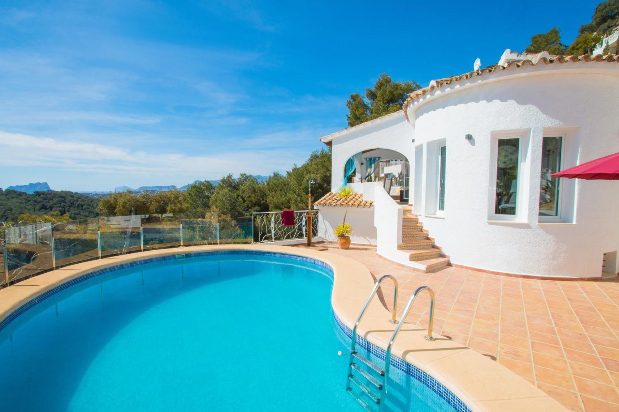 Casa Infinidad Villa Moraira Buitenkant foto